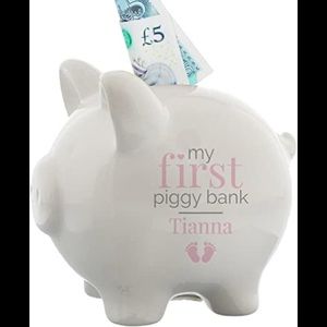 Baby Essentials Baby's First Piggy Bank (Gift with Purchase)